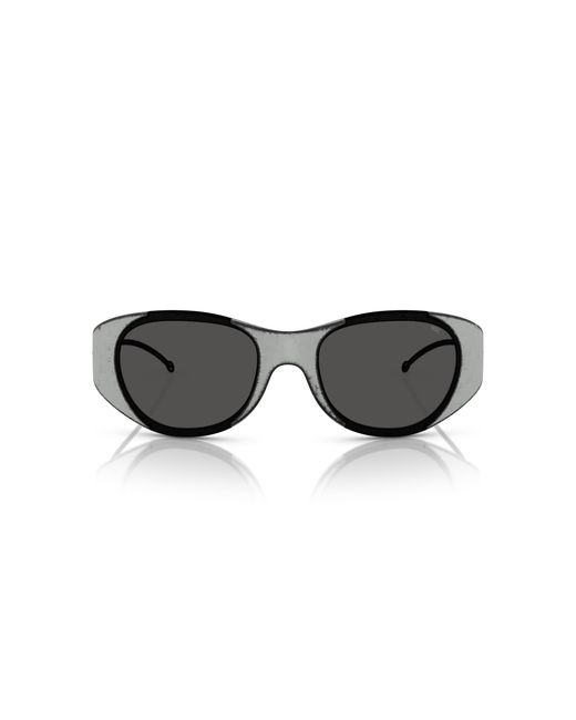 DIESEL Black Dl3003 509/87 Sunglasses Injected Round Normal
