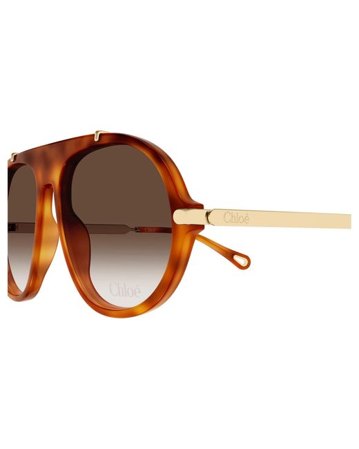 Chloé Black Ch0357S 002 Sunglasses Acetate Round