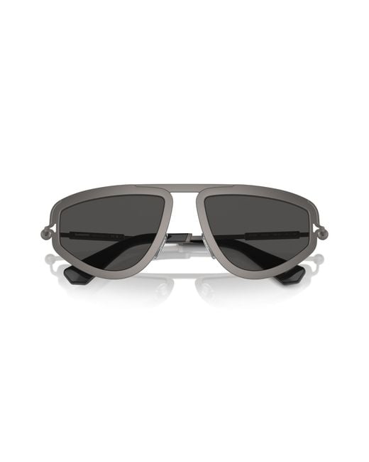 Burberry Black Be3150 131687 Sunglasses Metal Geometric Normal for men
