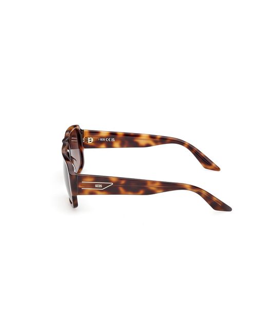 Gcds Black Gd0069 52F Sunglasses Acetate Squared Normal