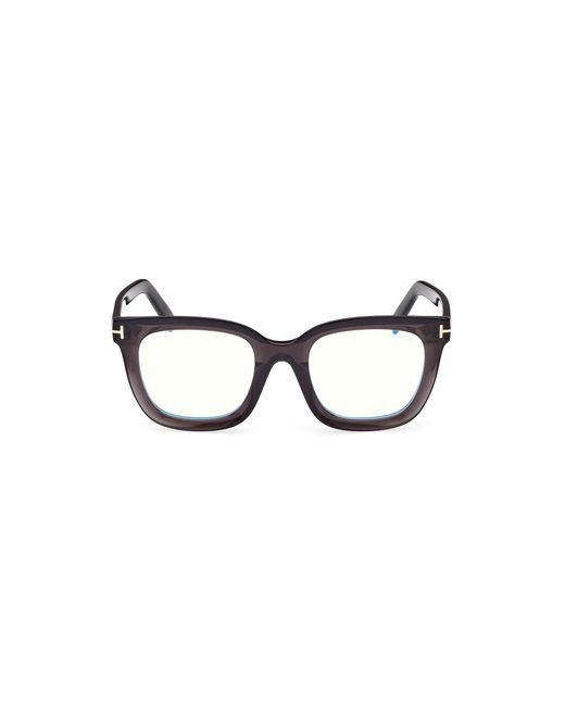 Tom Ford Black Ft5880-B 020 Optical Frames Acetate Squared Normal