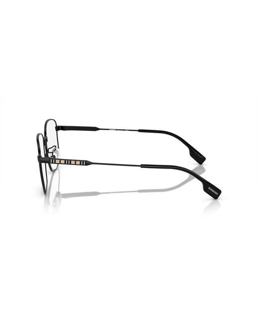 Burberry Black Be1352D 1001 Optical Frames Steel Geometric Normal for men