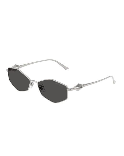 Jimmy Choo Black Jc4017 300287 Sunglasses Metal Round Normal