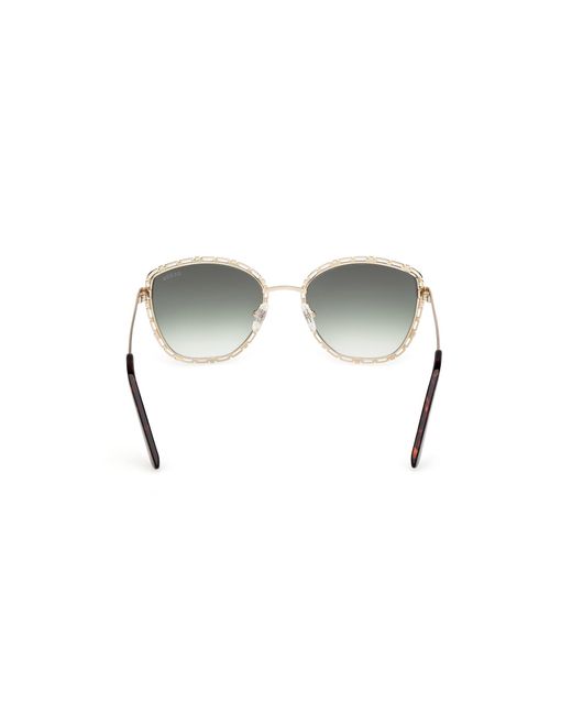 Guess Black Gu00297 32P Sunglasses Metal Round Normal