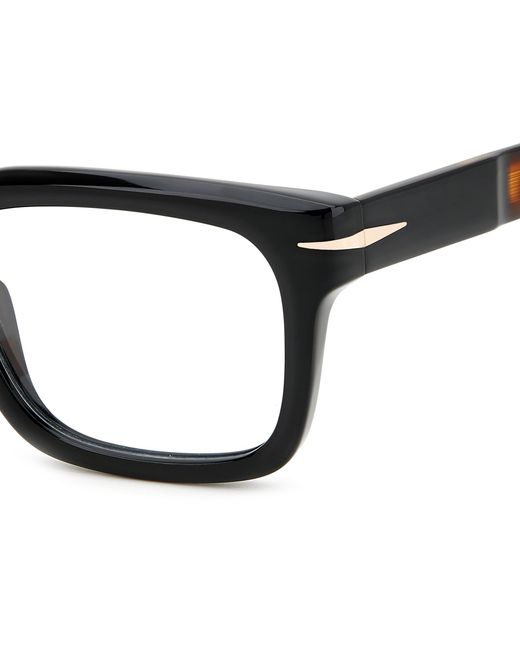 David Beckham Black Db 7107 Wr7 Optical Frames Acetate Geometric for men