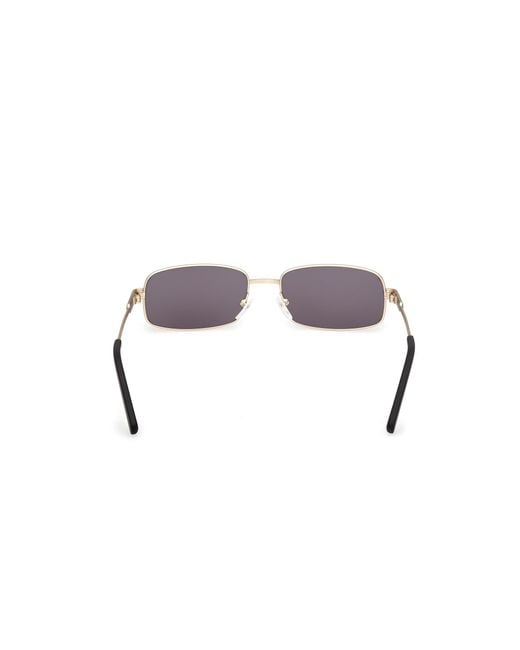 Adidas Black Or0138 32A Sunglasses Metal Smoke Squared Normal