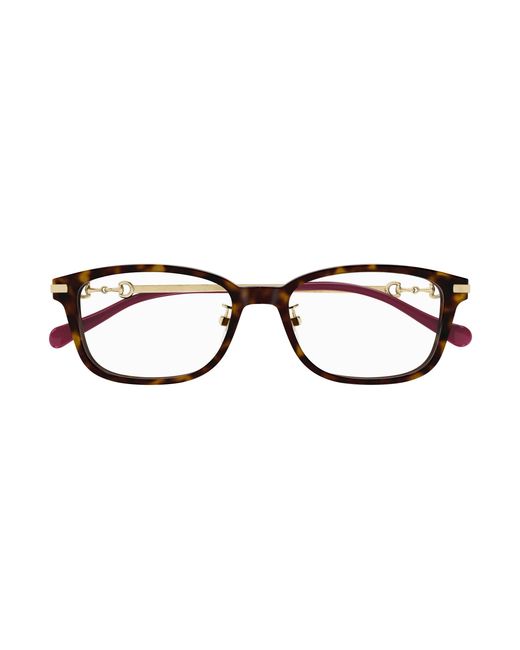 Gucci Black Gg1129Oj 002 Optical Frames Acetate Squared