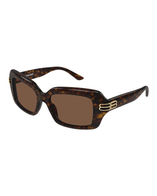 Balenciaga Black Bb0465S 002 Sunglasses Acetate Squared