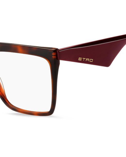 Etro Black 0005 086 Optical Frames Acetate Squared