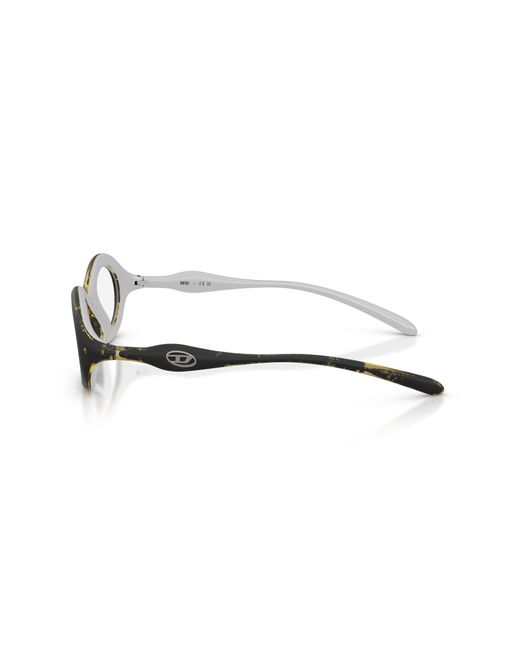 DIESEL Black Dl6005U 2030 Optical Frames Injected Round Normal