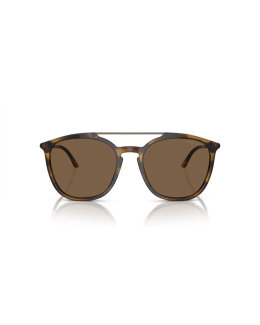 Giorgio Armani Black Ar8198 603773 Sunglasses Acetate Squared Normal for men