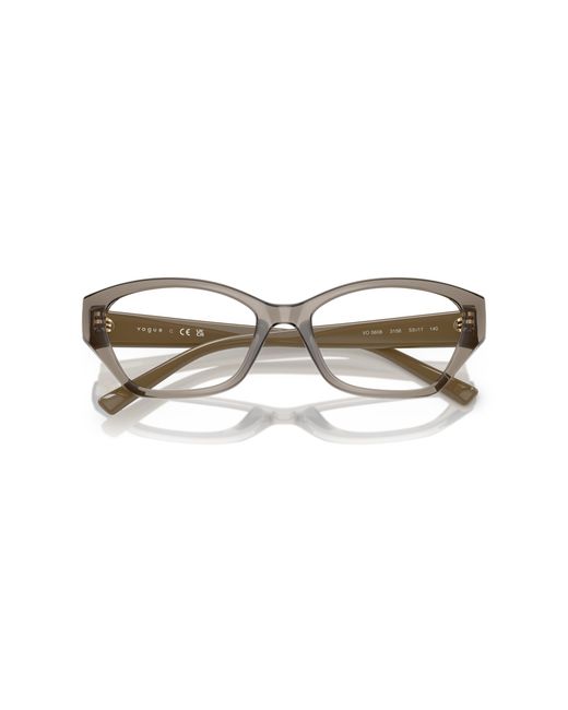 Vogue Eyewear Black Vo5608 3156 Optical Frames Nylon Cat Eye Normal