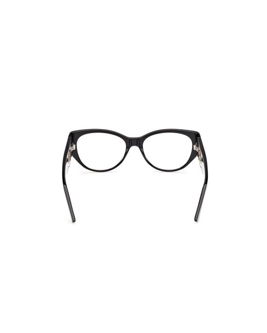 Guess Black Gu50351 001 Optical Frames Acetate Cat Eye Normal