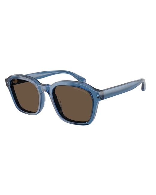 Emporio Armani Black Ea4245U 624787 Sunglasses Acetate Geometric Normal for men