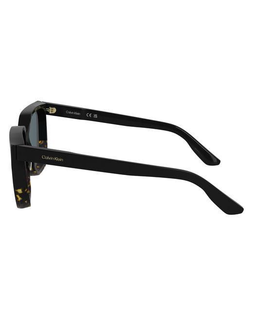 Calvin Klein Black Ck25500S 006 Sunglasses Acetate Squared Normal