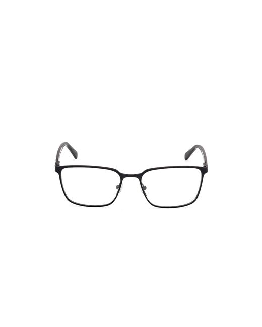 Guess Black Gu50243 002 Optical Frames Metal Squared Normal for men