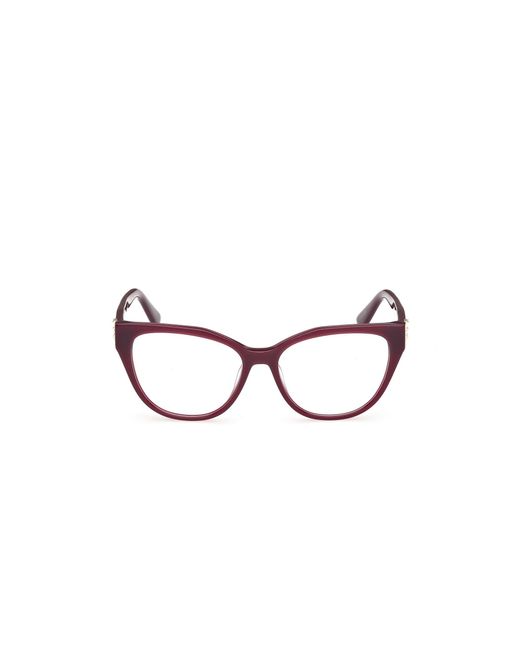 Guess Black Gm50061 71 Optical Frames Acetate Cat Eye Normal