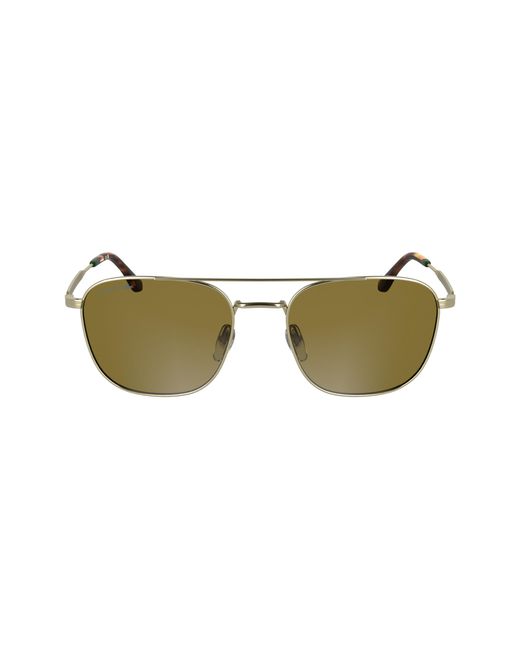 Lacoste Black L269S 710 Sunglasses Metal Squared Normal