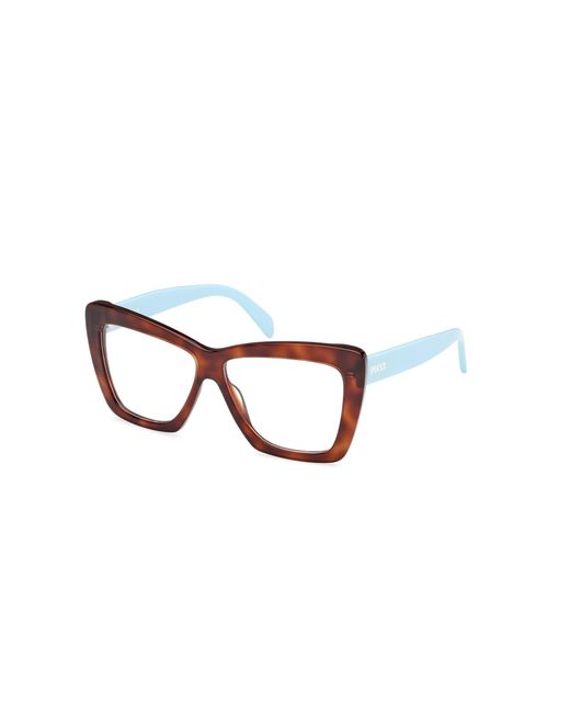 Emilio Pucci Black Ep5260 053 Optical Frames Acetate Butterfly Normal