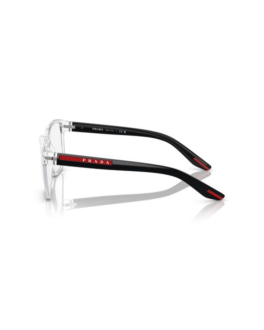 Prada Linea Rossa Black Ps 06Pv 2Az1O1 Optical Frames Nylon Pillow Normal for men