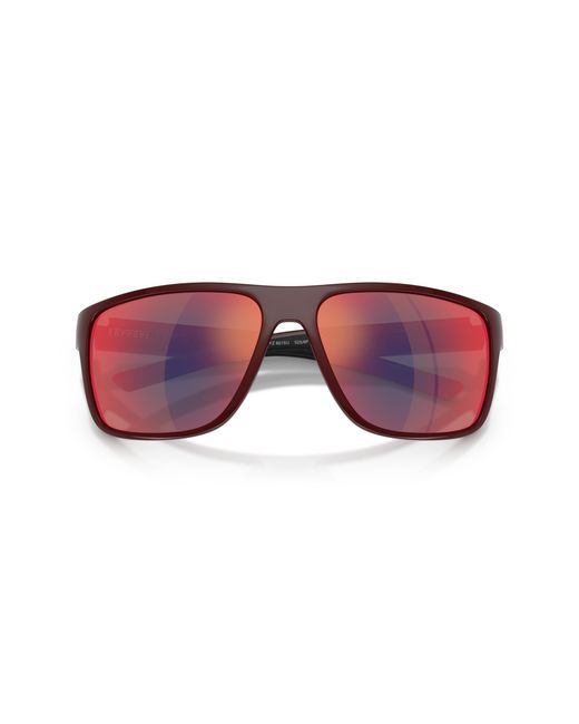 FERRARI SCUDERIA Black Fz6015U 525/6P Sunglasses Injected Pillow Normal Mirror for men