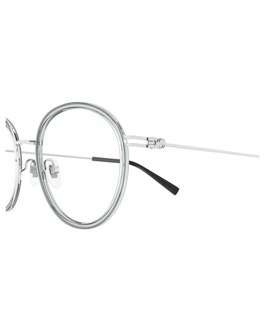 Gucci Black Gg1851O 003 Optical Frames Injected Transparent Round