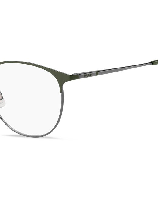 Boss Black Hg 1290 0Oc Optical Frames Steel Round for men