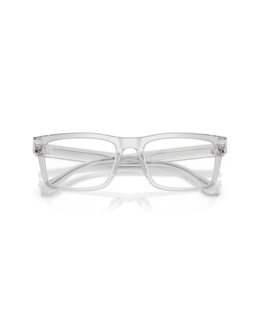 Emporio Armani Black Ea3254 6250 Optical Frames Acetate Squared Normal for men