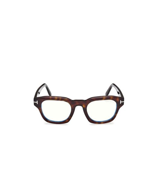 Tom Ford Black Ft6083-B 052 Optical Frames Acetate Squared Normal for men