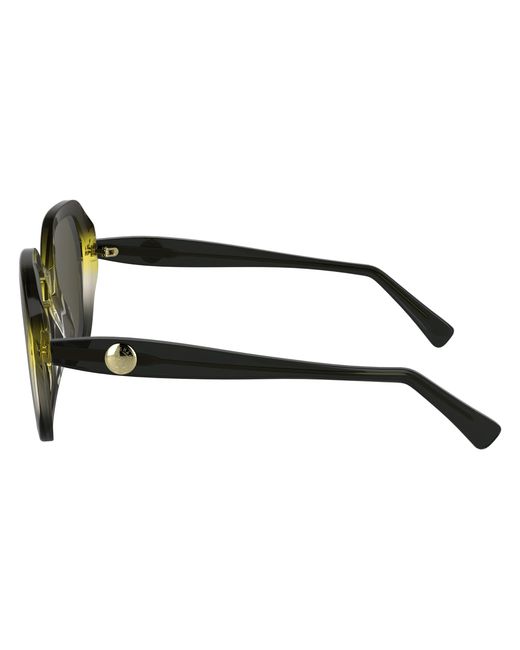 Longchamp Black Lo759S 019 Sunglasses Acetate Squared Normal