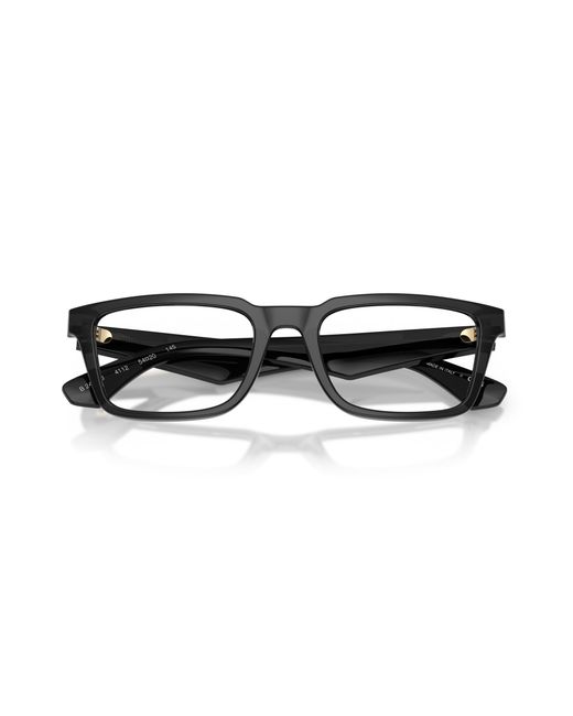 Burberry Black Be2428U 4112 Optical Frames Injected Squared Normal for men