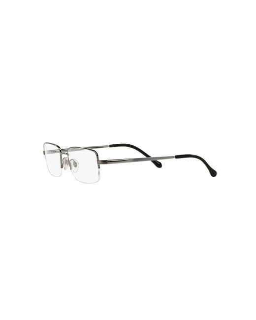 Sferoflex Black Sf2270 268 Optical Frames Metal Squared for men