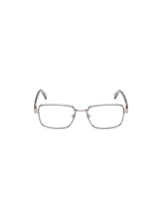 Guess Black Gu50372 020 Optical Frames Metal Squared Normal for men