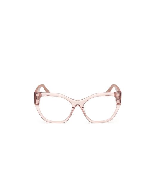 Guess Black Gu50357 072 Optical Frames Acetate Geometric Normal