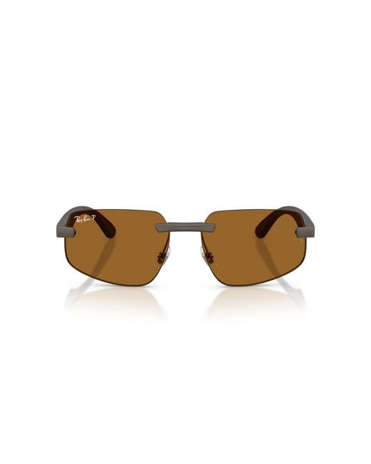 Ray-Ban Black Sunglasses Rb4475 Polarized S Lenses