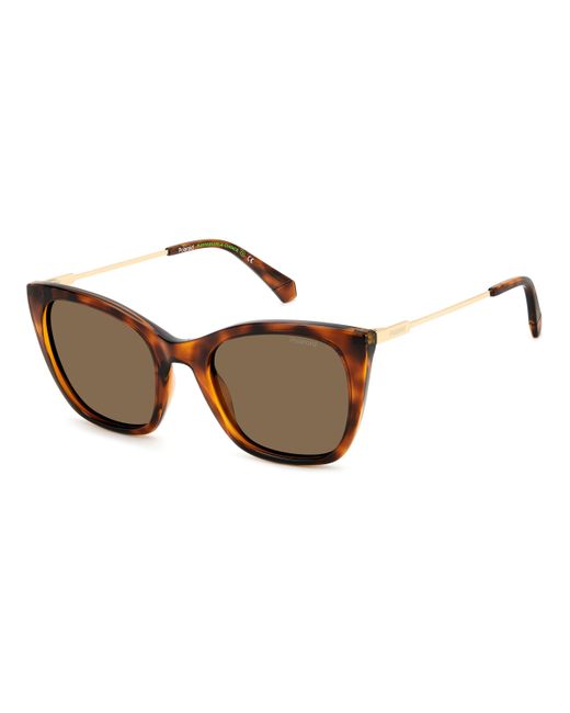 Polaroid Black Pld 4144/S/X 086/Sp Sunglasses Plastic Butterfly Polarized