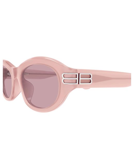 Balenciaga Black Bb0434Sk 003 Sunglasses Acetate Round