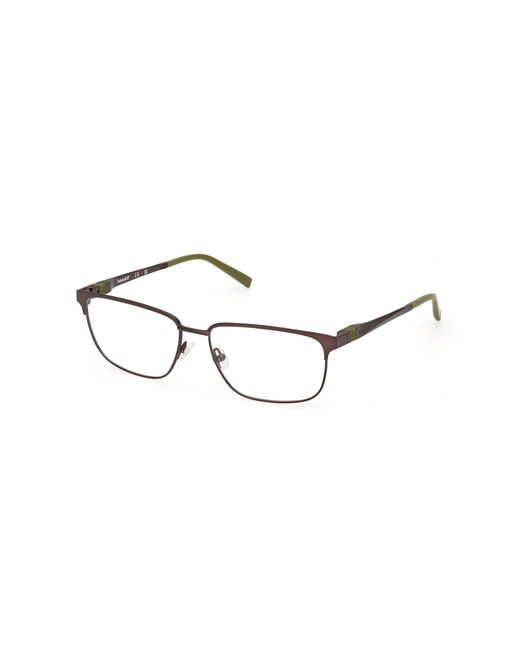 Timberland Black Tb50027 049 Optical Frames Metal Squared Normal for men