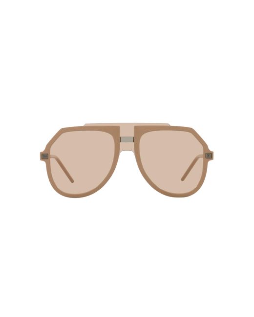 Dolce & Gabbana Natural Dg6195 328493 Sunglasses Injected Pilot Normal for men