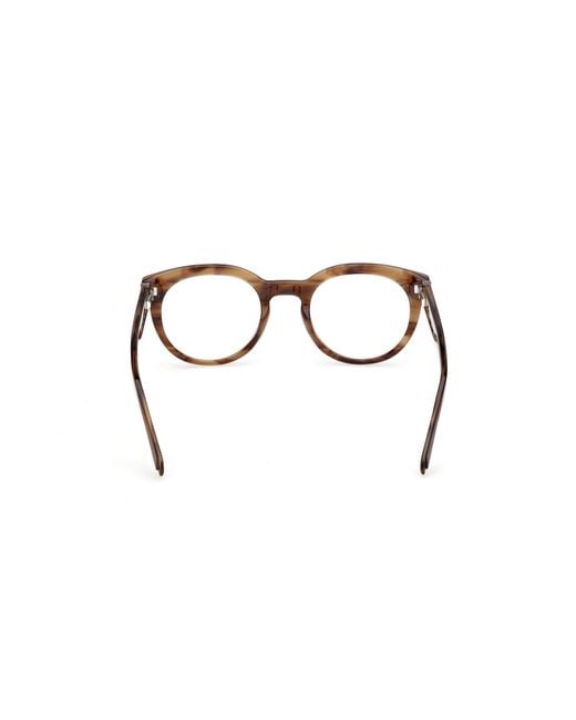 Guess Black Gu50366 050 Optical Frames Acetate Round Normal for men