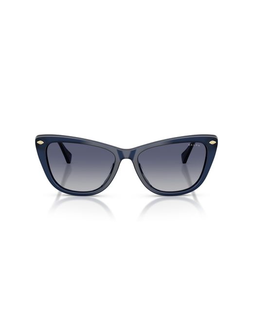 Ralph Lauren Black Ra5346U 60594L Sunglasses Acetate Cat Eye Normal Shaded