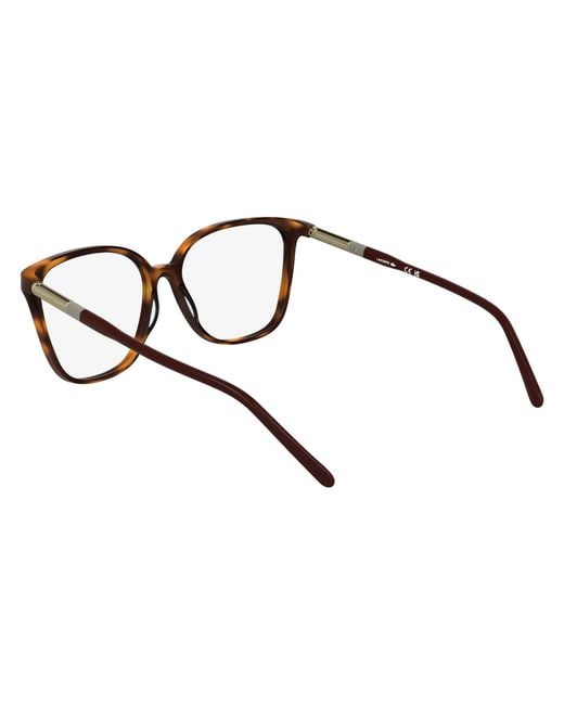Lacoste Black L2985 214 Optical Frames Acetate Squared Normal