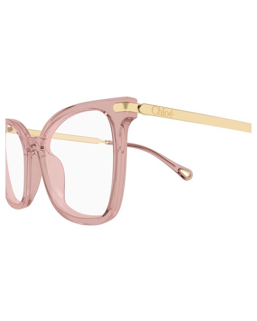 Chloé Black Ch0360O 003 Optical Frames Acetate Transparent Squared