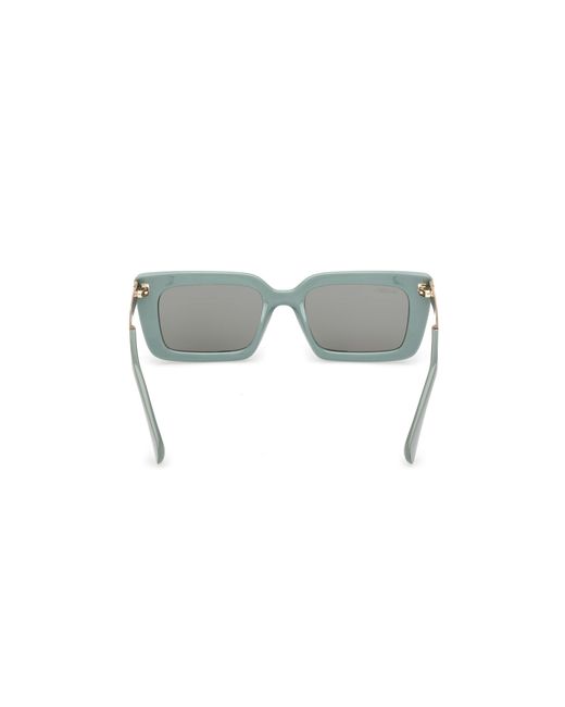 MAX&Co. Green Mo0143 93N Sunglasses Injected Squared Normal