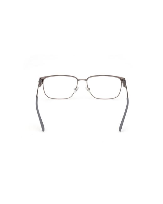 Timberland Black Tb50027 091 Optical Frames Metal Squared Normal for men