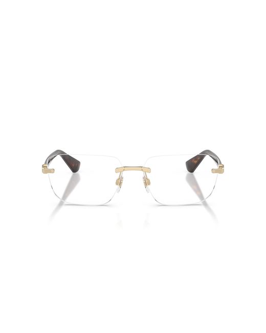 Burberry Black Be1392 1109 Optical Frames Metal Squared Normal for men