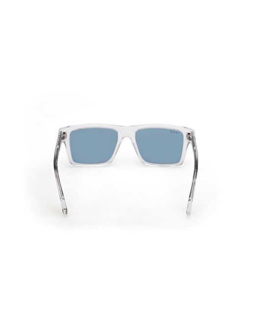 Web Blue We0383 26V Sunglasses Acetate Squared Normal for men
