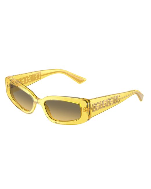 Dolce & Gabbana Black Dg4445 343311 Sunglasses Acetate Cat Eye Normal Shaded