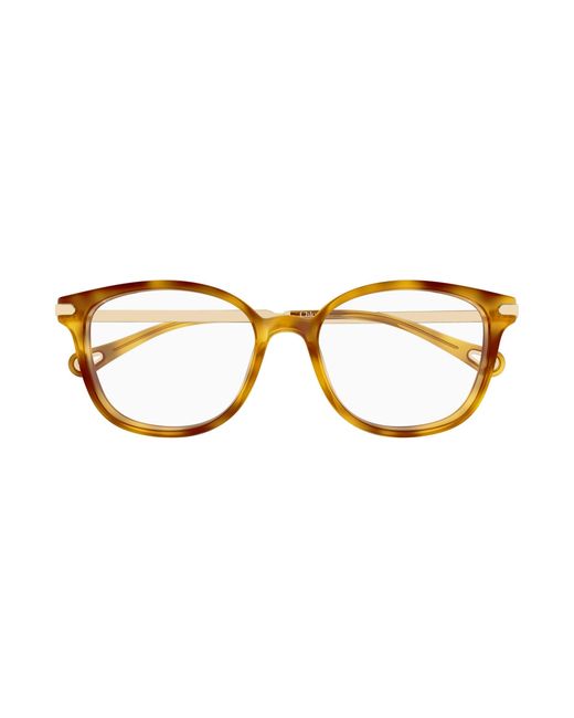 Chloé Black Ch0359O 002 Optical Frames Acetate Transparent Squared