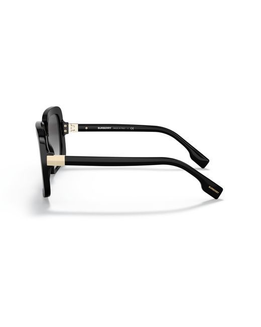 Burberry Black Be4363 Penelope 30018G Sunglasses Plastic Squared Normal Shaded